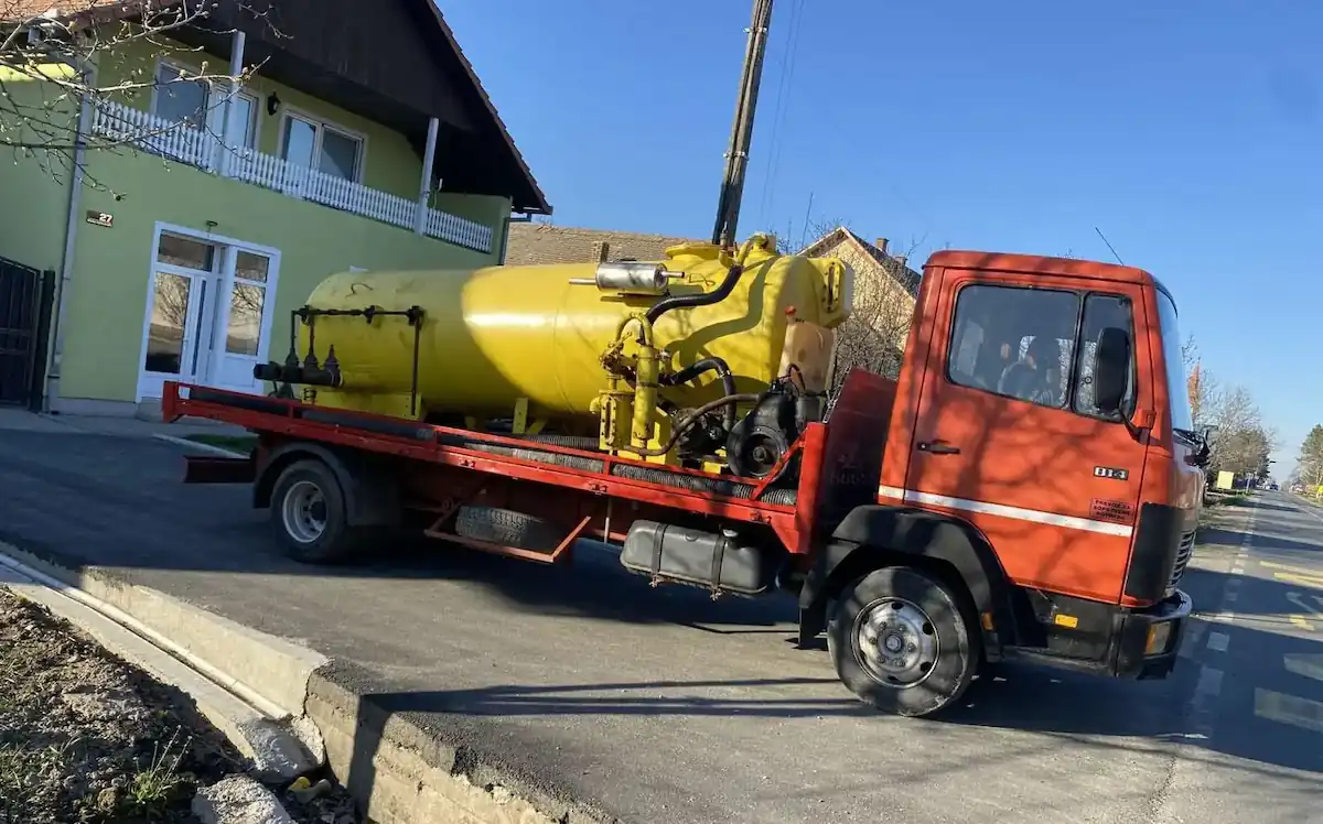 cisterna za ciscenje kanalizacije